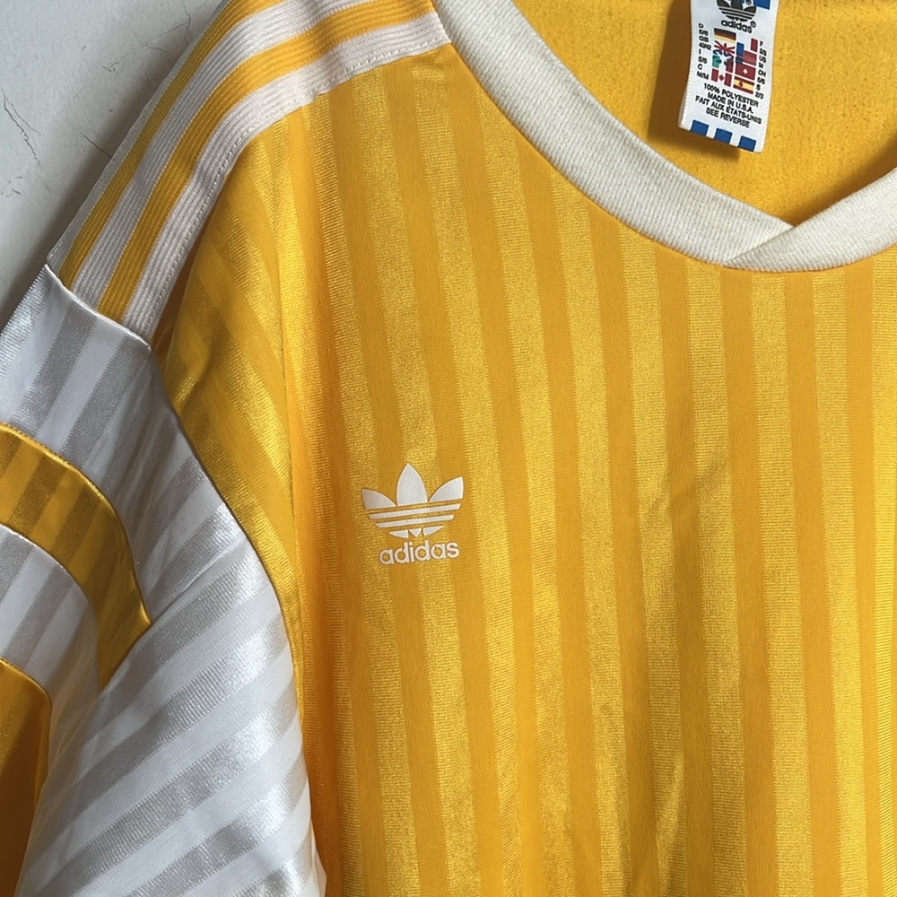 Vintage Adidas 80’s USA Made Soccer Jersey Shirt - Picture 5 of 6